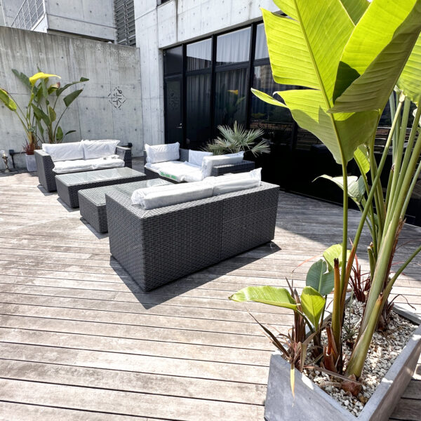  福岡県福岡市中洲店舗 植栽