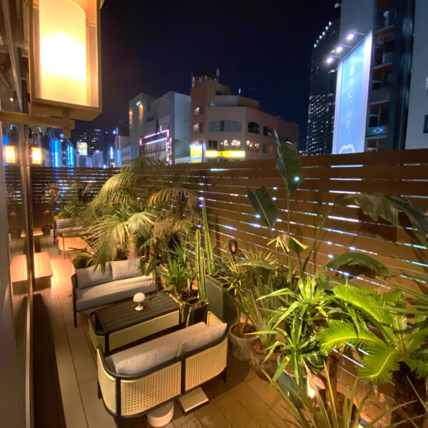 東京都港区 六本木バー 植栽